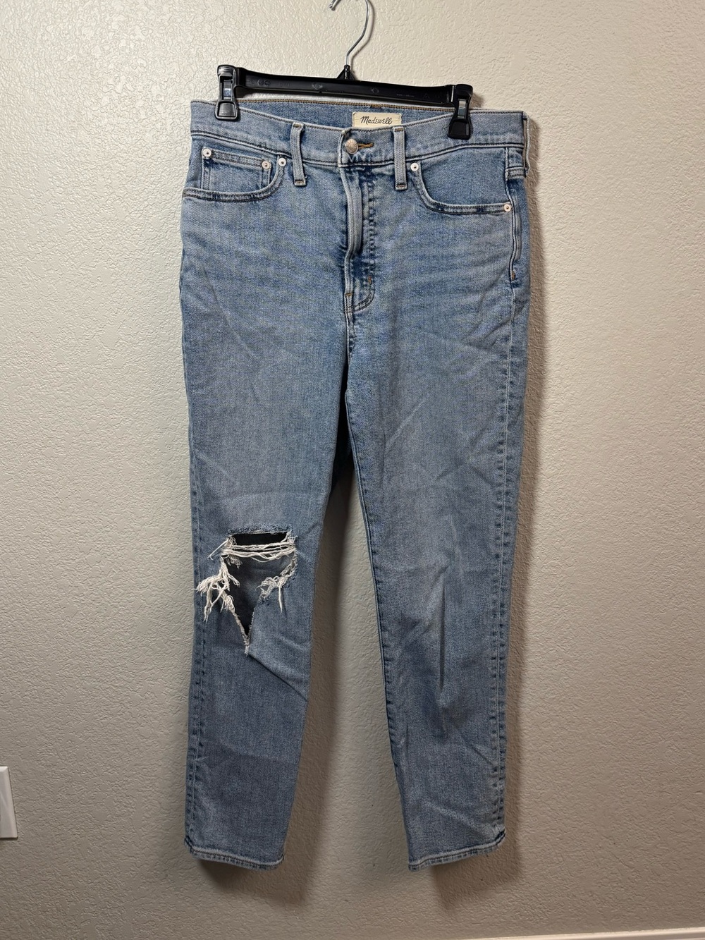 Madewell The Perfect Vintage Jean Distressed High-Rise Size 29